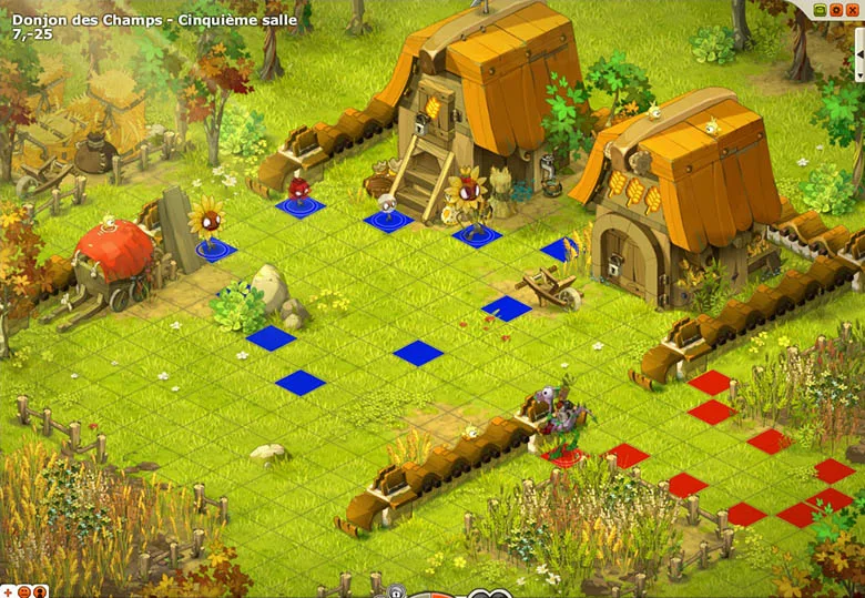 Placement Tournesol Affamé