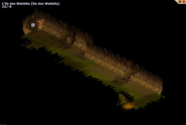 chemin vers le donjon Wabbit