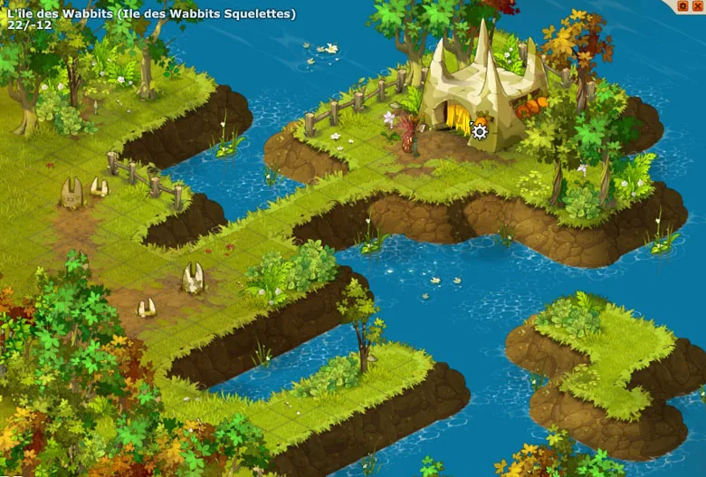chemin vers le donjon Wabbit