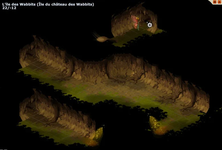 chemin vers le donjon Wabbit