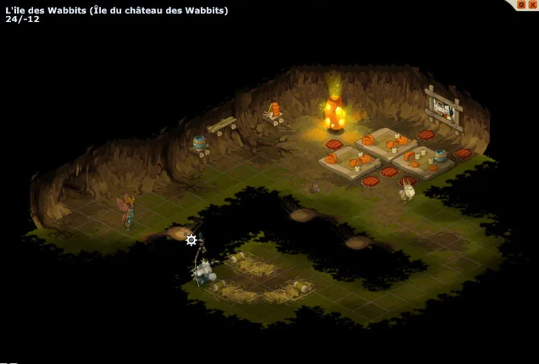 chemin vers le donjon Wabbit
