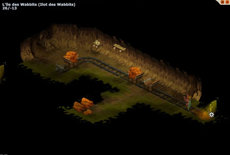chemin vers le donjon Wabbit