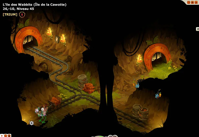 chemin vers le Château des Wabbits