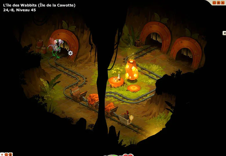 chemin vers le Château des Wabbits