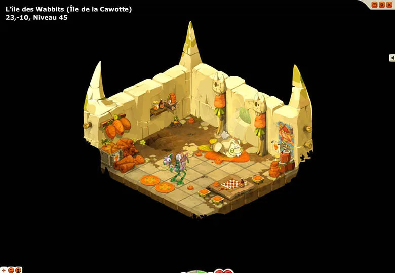 chemin vers le Château des Wabbits