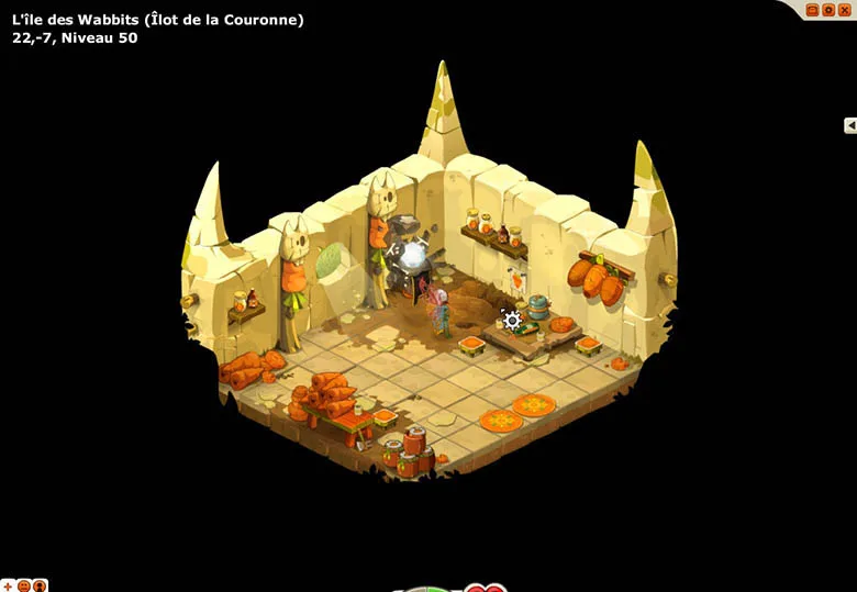 chemin vers le Château des Wabbits