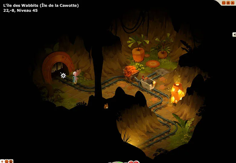 chemin vers le Château des Wabbits