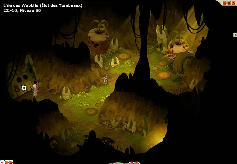 chemin vers le Château des Wabbits