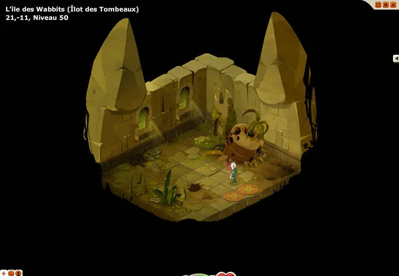 chemin vers le Château des Wabbits
