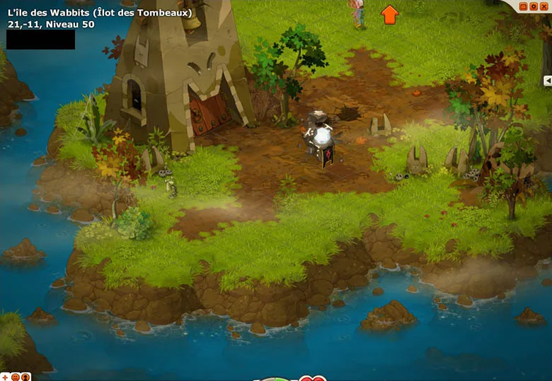 chemin vers le Château des Wabbits