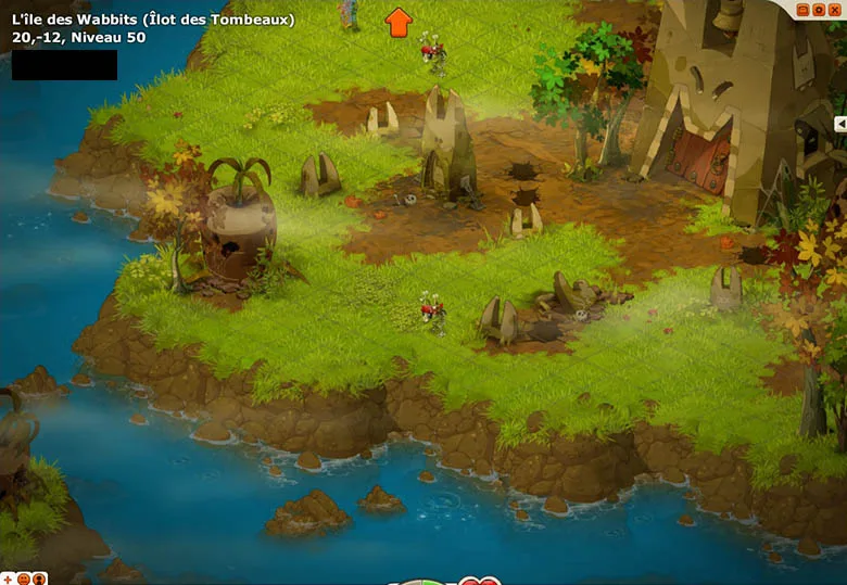 chemin vers le Château des Wabbits