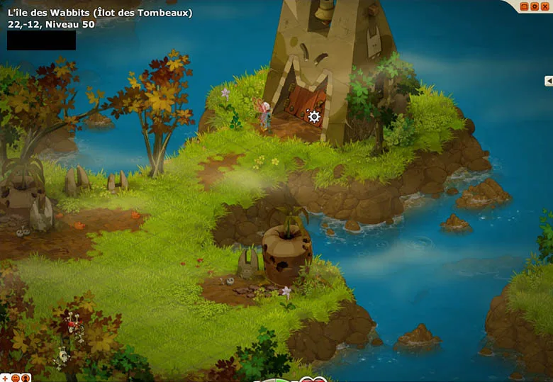 chemin vers le Château des Wabbits