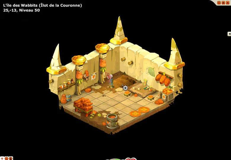 chemin vers le Château des Wabbits