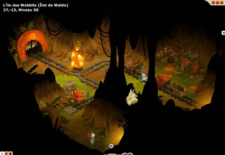 chemin vers le Château des Wabbits