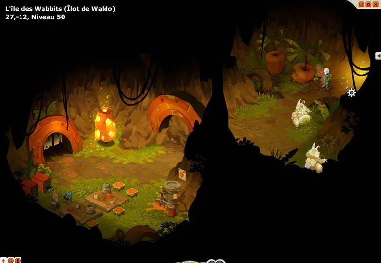 chemin vers le Château des Wabbits