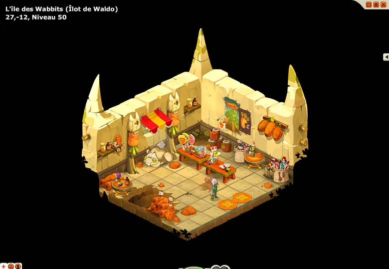 chemin vers le Château des Wabbits