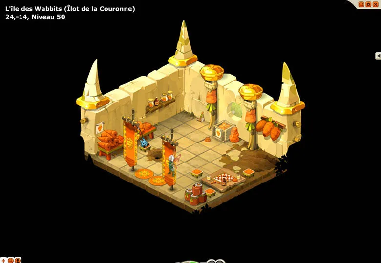 Arrivé Château des Wabbits