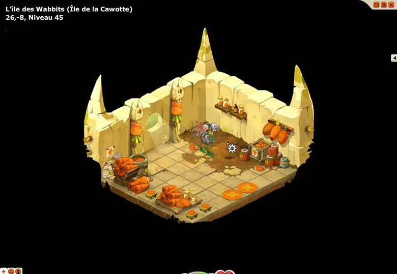 chemin vers le Château des Wabbits