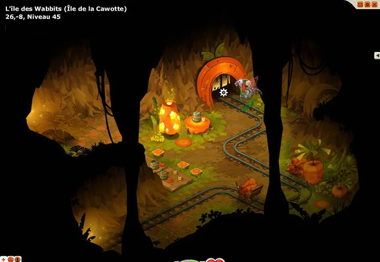 chemin vers le Château des Wabbits