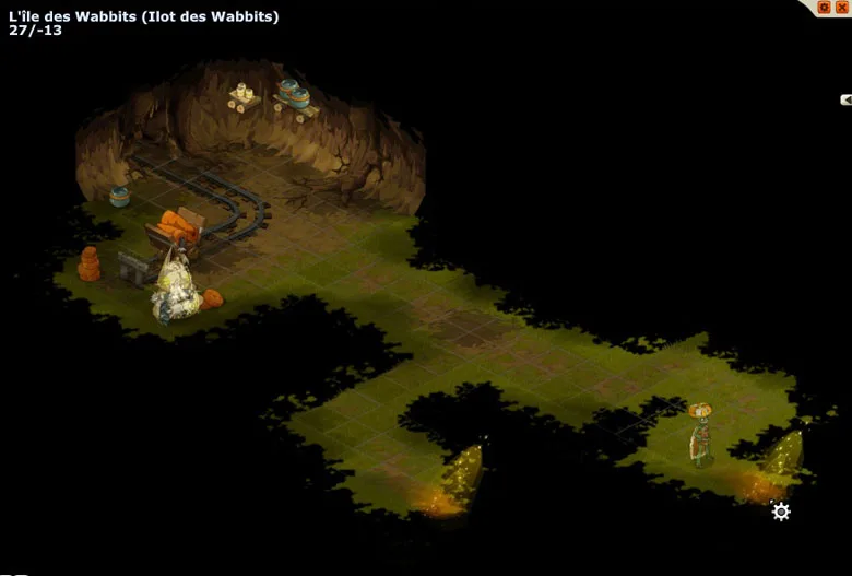 chemin vers le donjon Wabbit