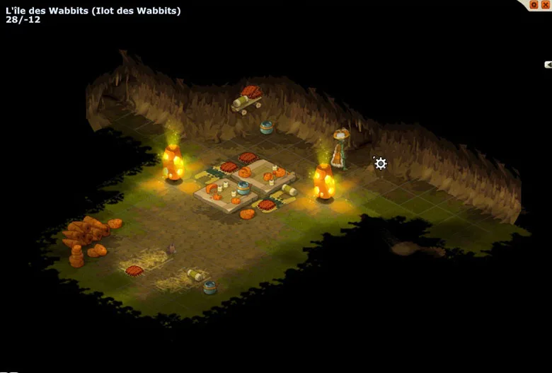 chemin vers le donjon Wabbit