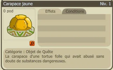Carapace jaune