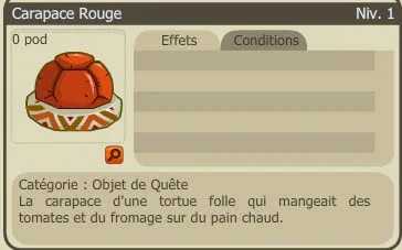 Carapace rouge