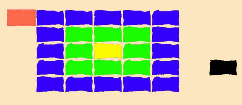 Carte des salles
