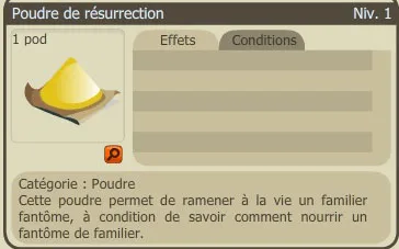 Poudre de résurrection