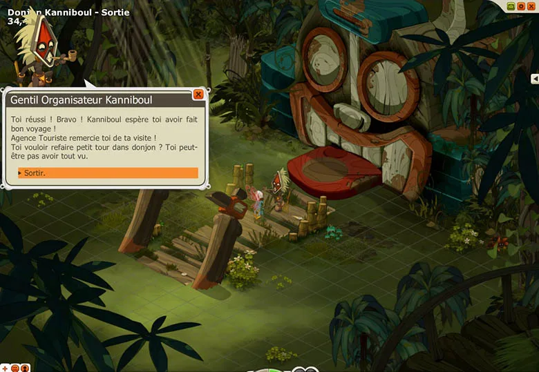 Donner clef du donjon