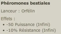 Buff monstre mort