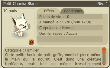 Chacha blanc