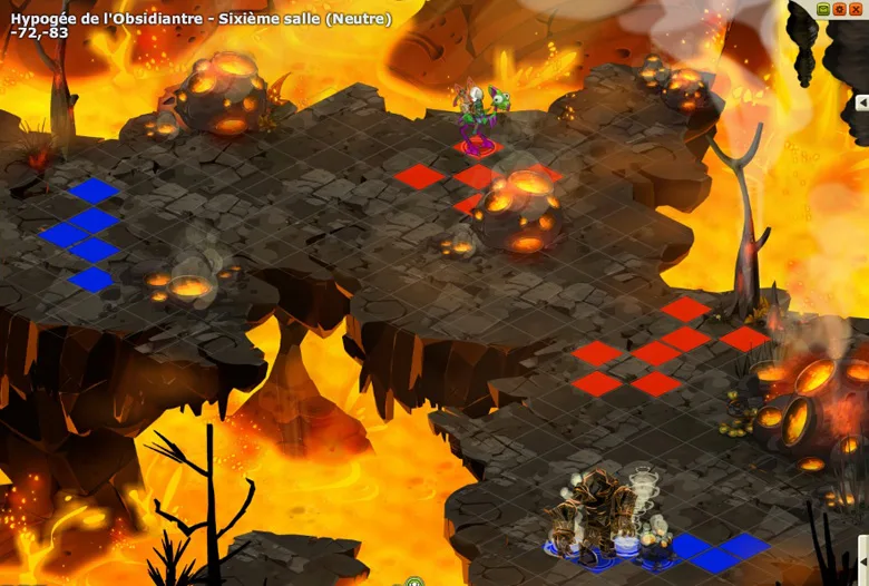 Placement donjon  obsidiantre