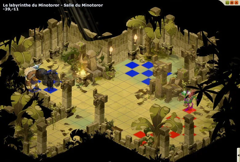 Placement Minotoror