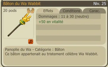 Bâton du Wa Wabbit