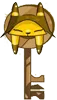 Seconde clef du donjon Château des Wabbits