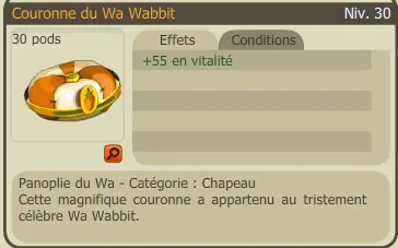 Couronne du Wa Wabbit