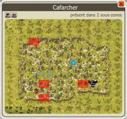 Zone monstres Vilinsect