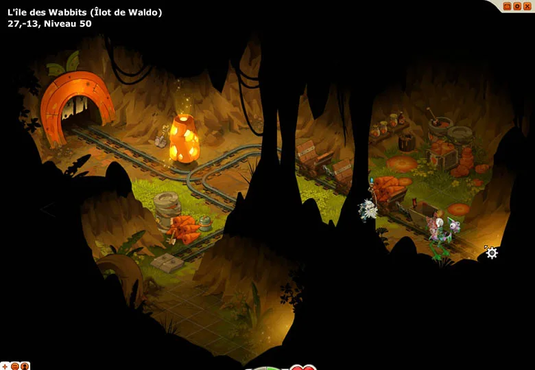 chemin vers le Château des Wabbits