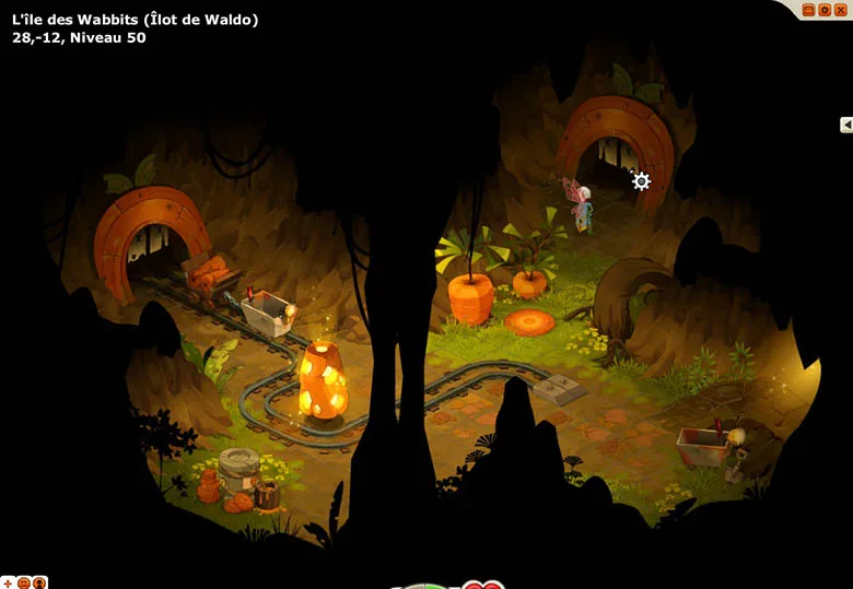 chemin vers le Château des Wabbits