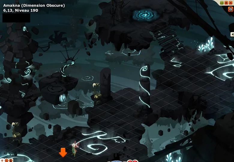 chemin vers le Château des Wabbits