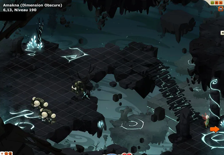 chemin vers le Château des Wabbits