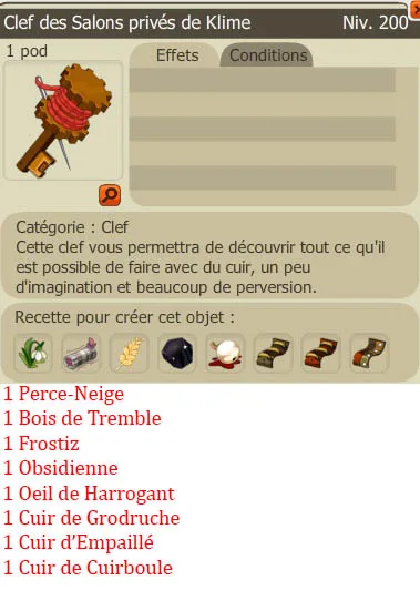 Clef Salons privés de Klime