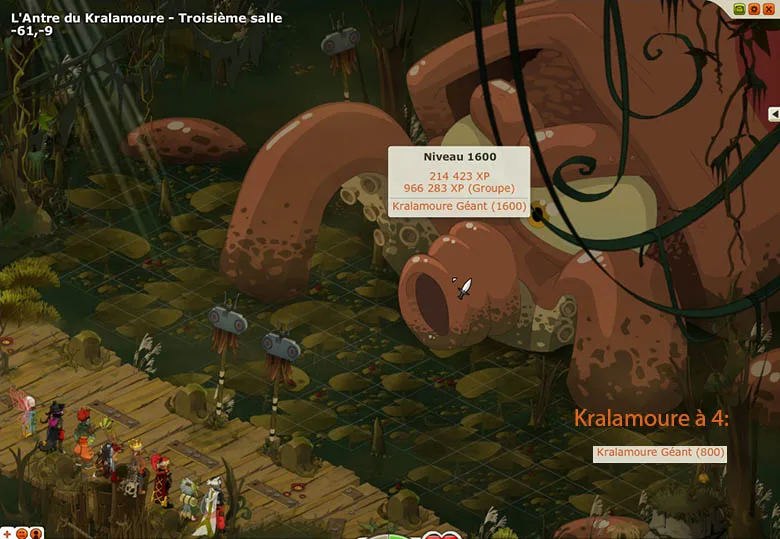 Niveau groupe Kralamoure