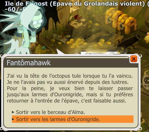 sortie Ben le ripate, Grolandais Violent