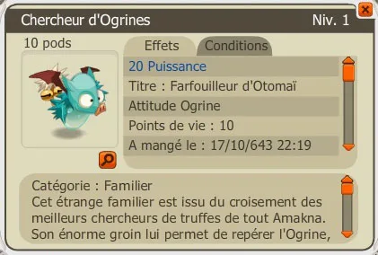 Chercheur d'ogrines