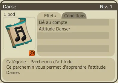 émote danser