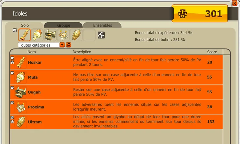 tutoriel idoles