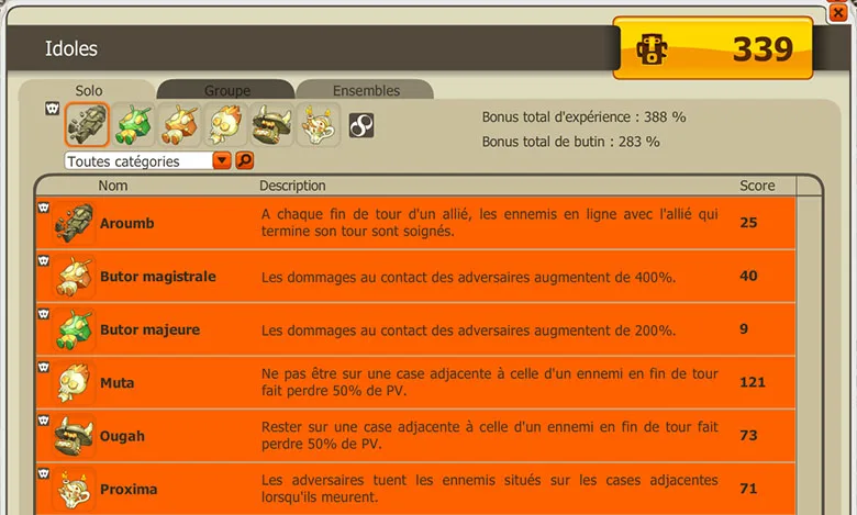 tutoriel idoles
