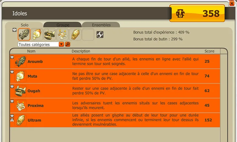 tutoriel idoles